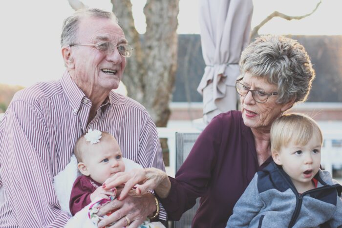 grandparents babysitting