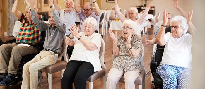 senior living community activity