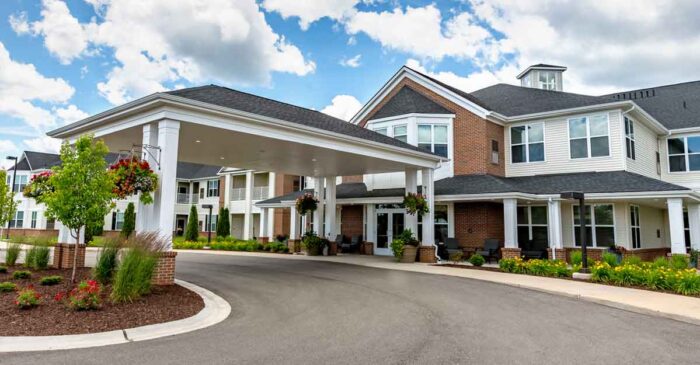 Exterior image of StoryPoint's newest Senior Living Community in Kentucky