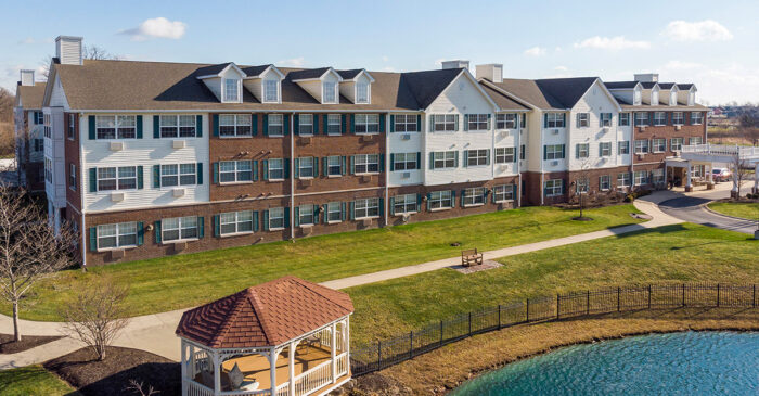 Beautiful exterior of StoryPoint Fort Wayne West