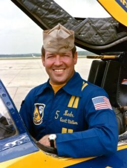 Curtis Watson in the Blue Angels