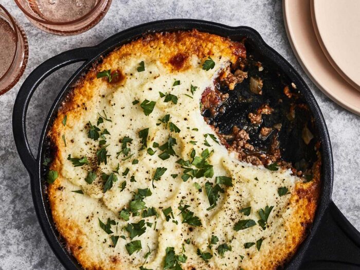 Shepherd’s Pie with Cauliflower Topping