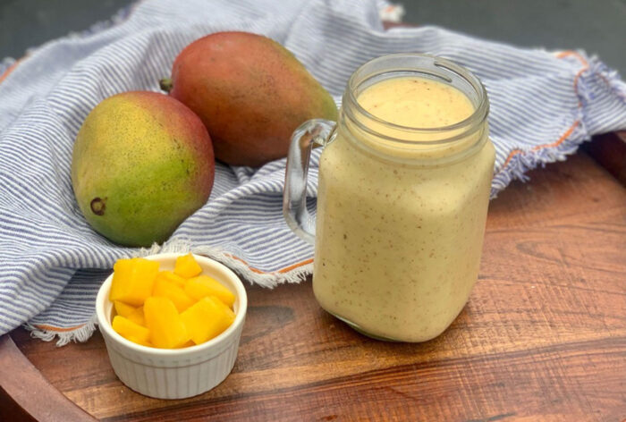 tropical mango smoothie