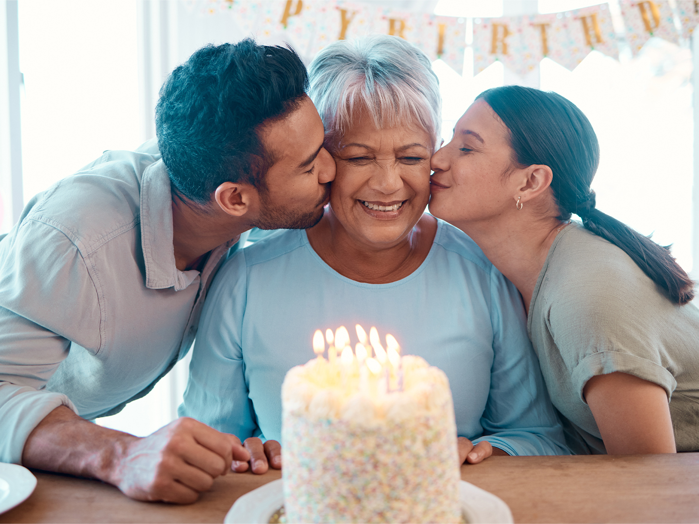 Neighbors give 10-year-old birthday surprise from a distance