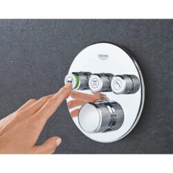 Grohtherm triple function shower thermostat