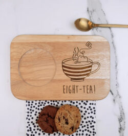 Engraved Tea And Biscuits Board