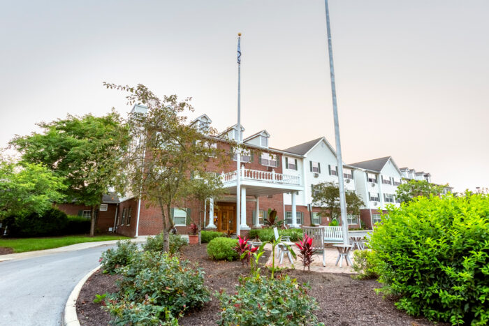 Front exterior of Independence Village of Avon