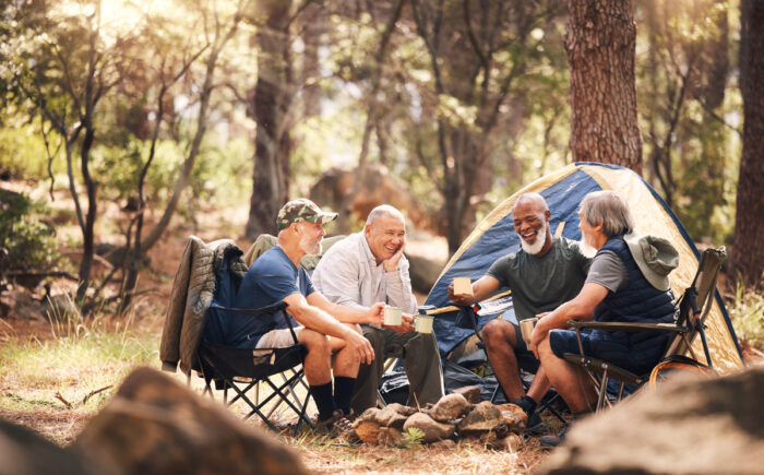 seniors camping 