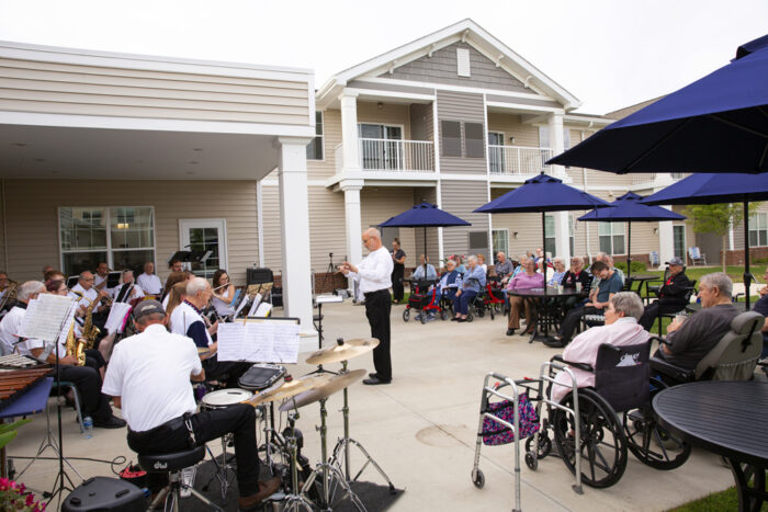 concert at a StoryPoint community