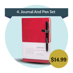 journal and pen set