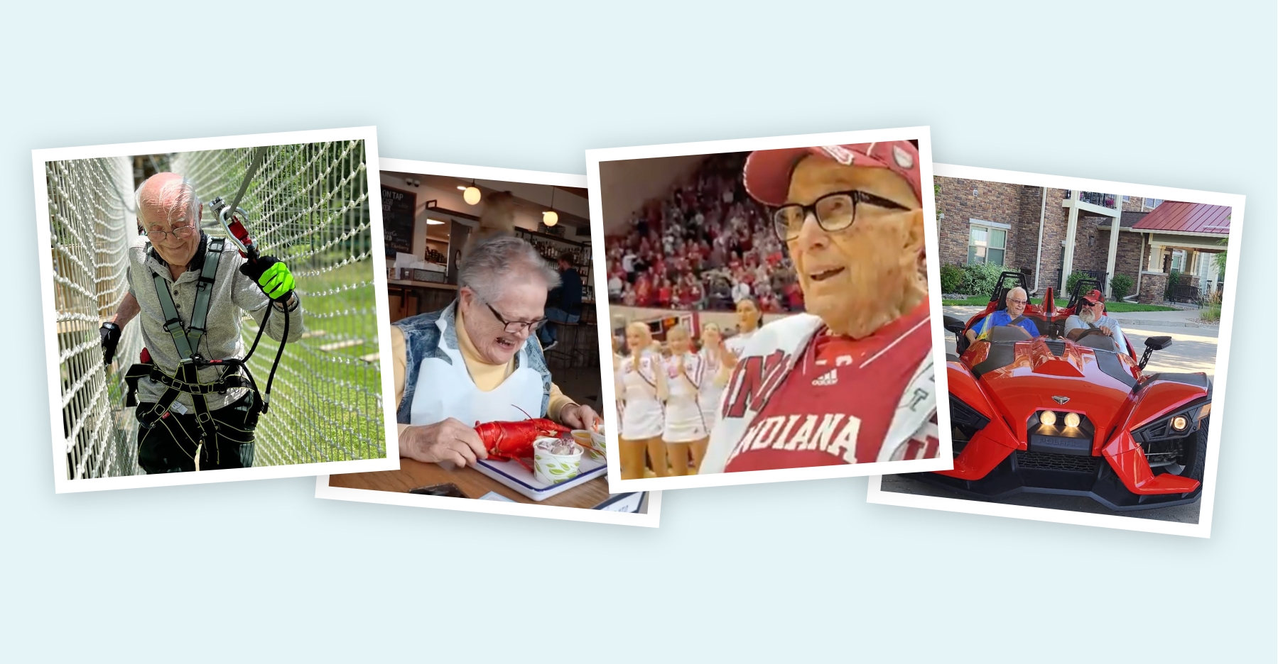 life enrichment photo collage