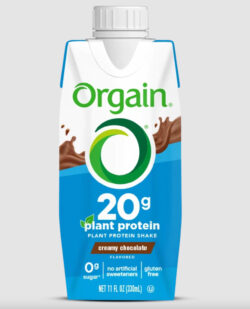 Orgain vegan protein drink 
