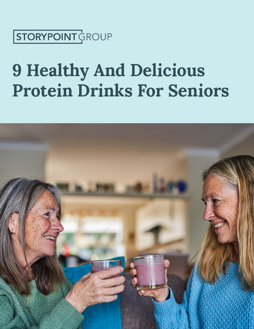 protien drinks for seniors guide title page