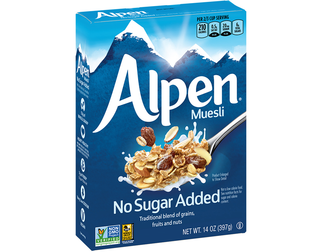 Alpen Muesli fortified ceral